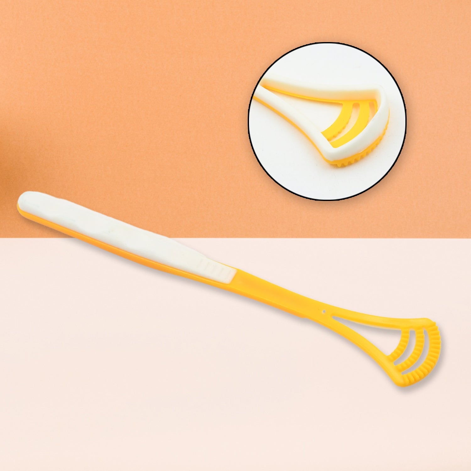 Tongue Scraper & Brush for Fresh Breath (1 Pc) Tongue Scraper & Brush for Fresh Breath (1 Pc)